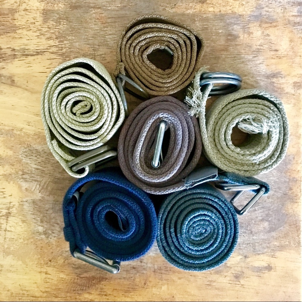 *SOLD* Lot of 6 Belts
